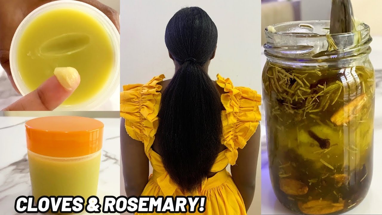 Cloves & Rosemary Hair Butter For INSANE HAIR GROWTH | Caution‼️It’s Super Potent😱