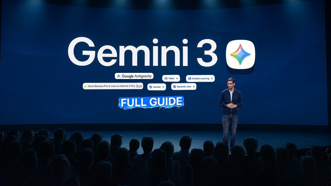 Освоение Google Gemini 3: Полное руководство по Deep Think, Canvas, мультимодальному ИИ и мощност...