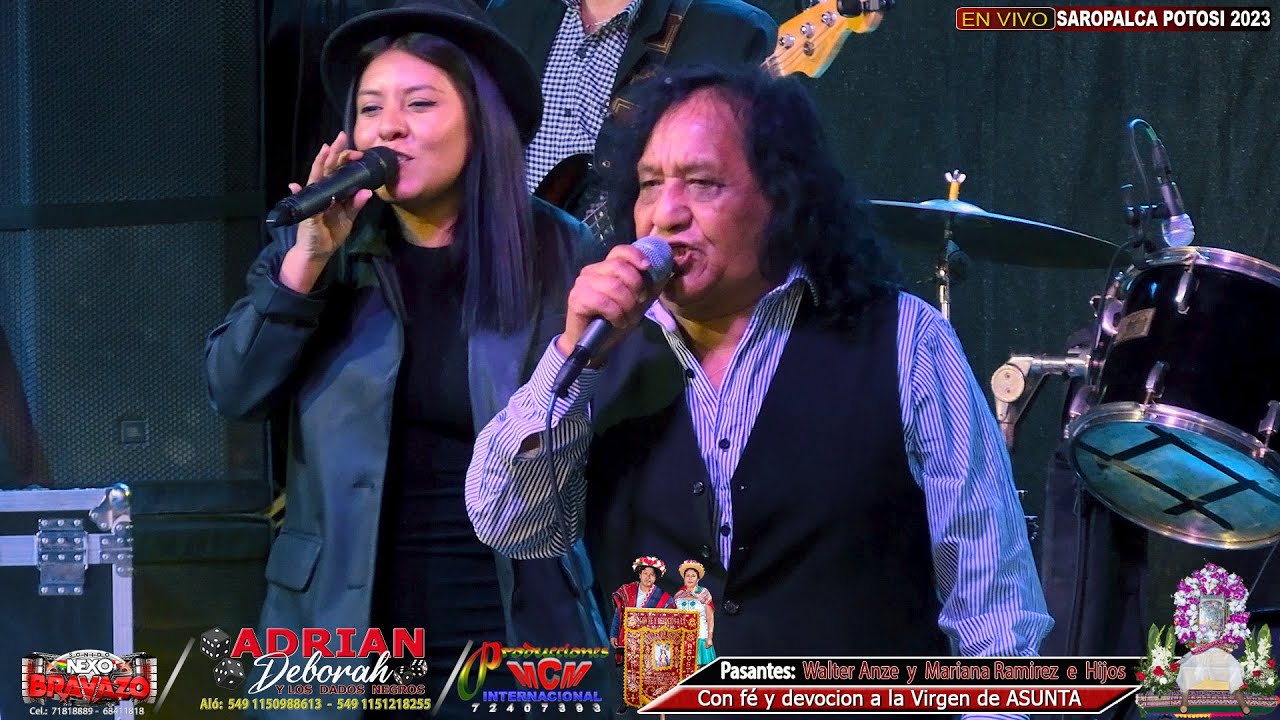 ADRIAN - DEBORAH Y LOS DADOS NEGROS (en vivo Saropalca 2023) MCM Producciones