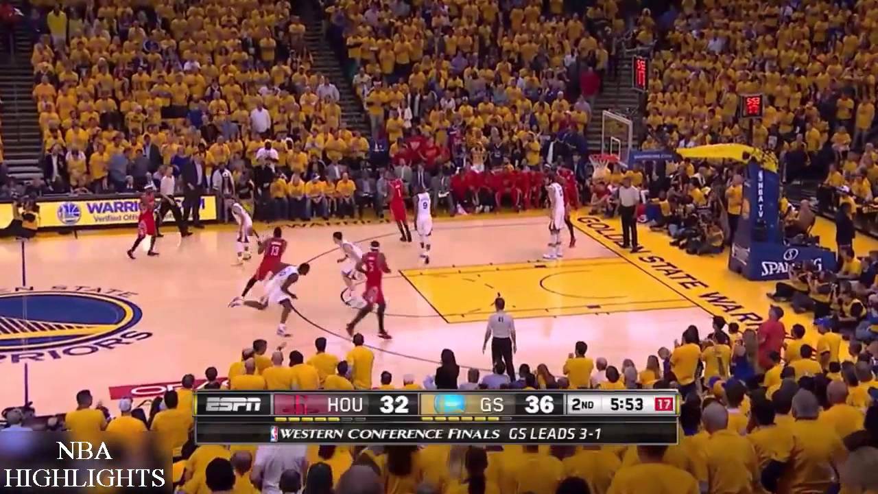 Houston Rockets vs Golden State Warriors - Full Highlights | Game 5 | May 27, 2015 | NBA Playoffs