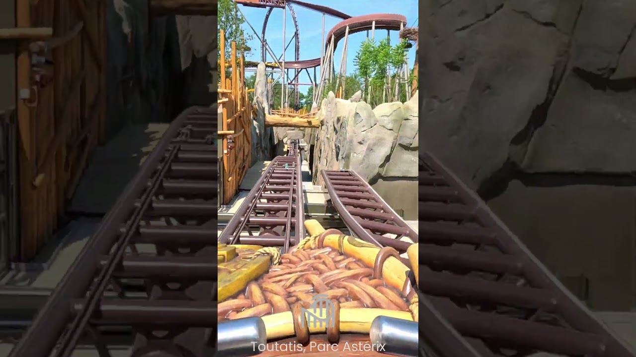 Toutatis, Parc Asterix  #rollercoaster #themepark