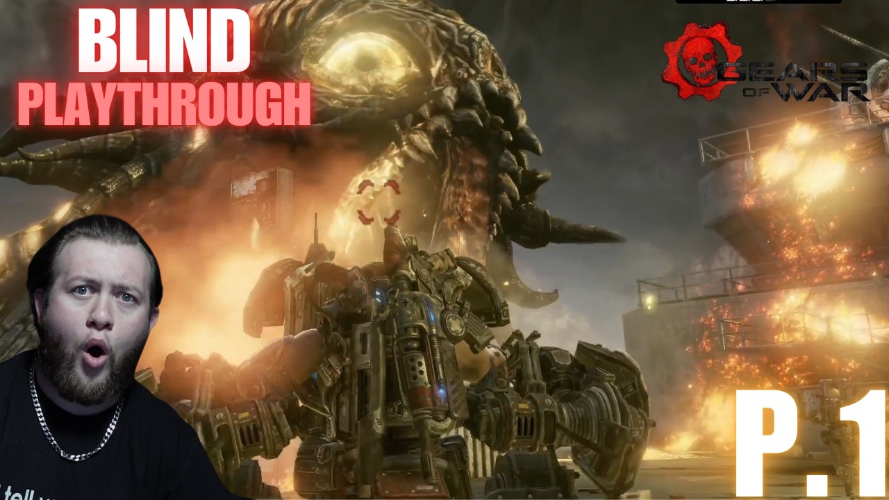 Once Again...Thrown In To ACTION!  (Blind Playthrough Gears of War: 3 P.1)