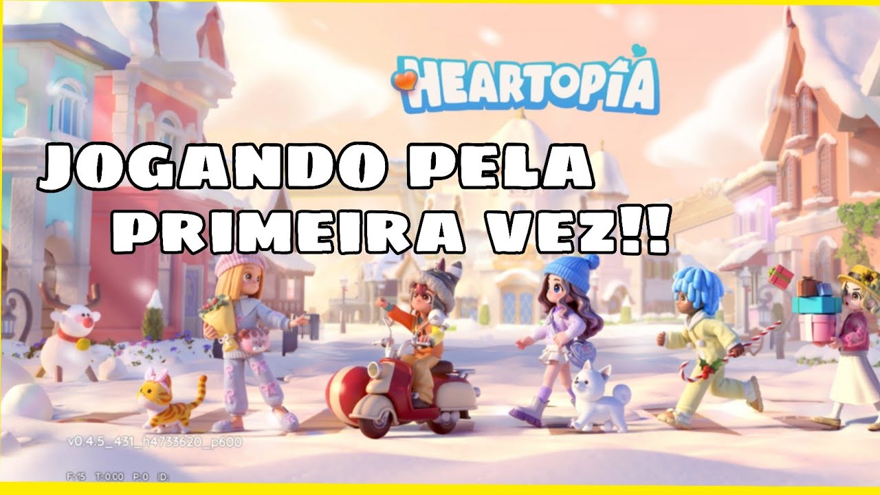 Jogando HEARTOPIA pela primeira vez #heartopia #gameplay 