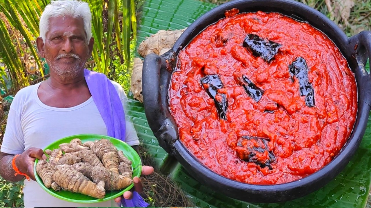 సంవత్సరం పాటు నిల్వ ఉండే మామిడి అల్లం నిల్వ పచ్చడి ⁠| Mango Ginger Pickle | Cooking and Farming