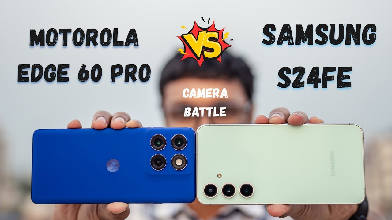 Motorola Edge 60 Pro vs Samsung S24fE | Camera Battle