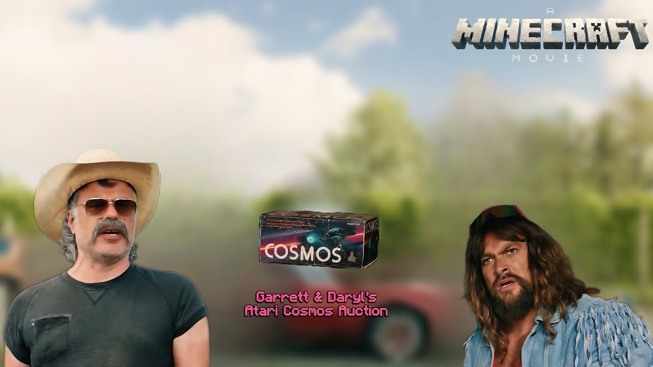 A Minecraft Movie | Garrett & Daryl&rsquo;s Atari Cosmos Auction At A Storage Unit | Movie Clip