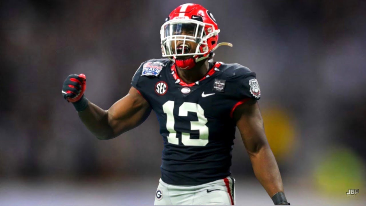 Georgia LB Azeez Ojulari Highlights ᴴᴰ