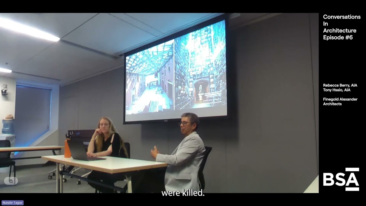 BSA Conversations In Architecture #6: Finegold Alexander Architects