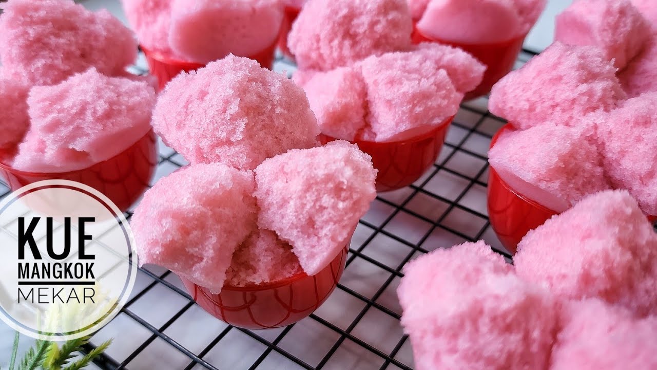 RESEP KUE MANGKOK MEKAR TANPA TAPE
