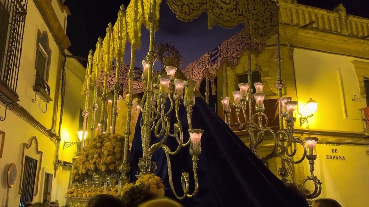 Procesión de Nuestro Padre Jesús. Plaza de España