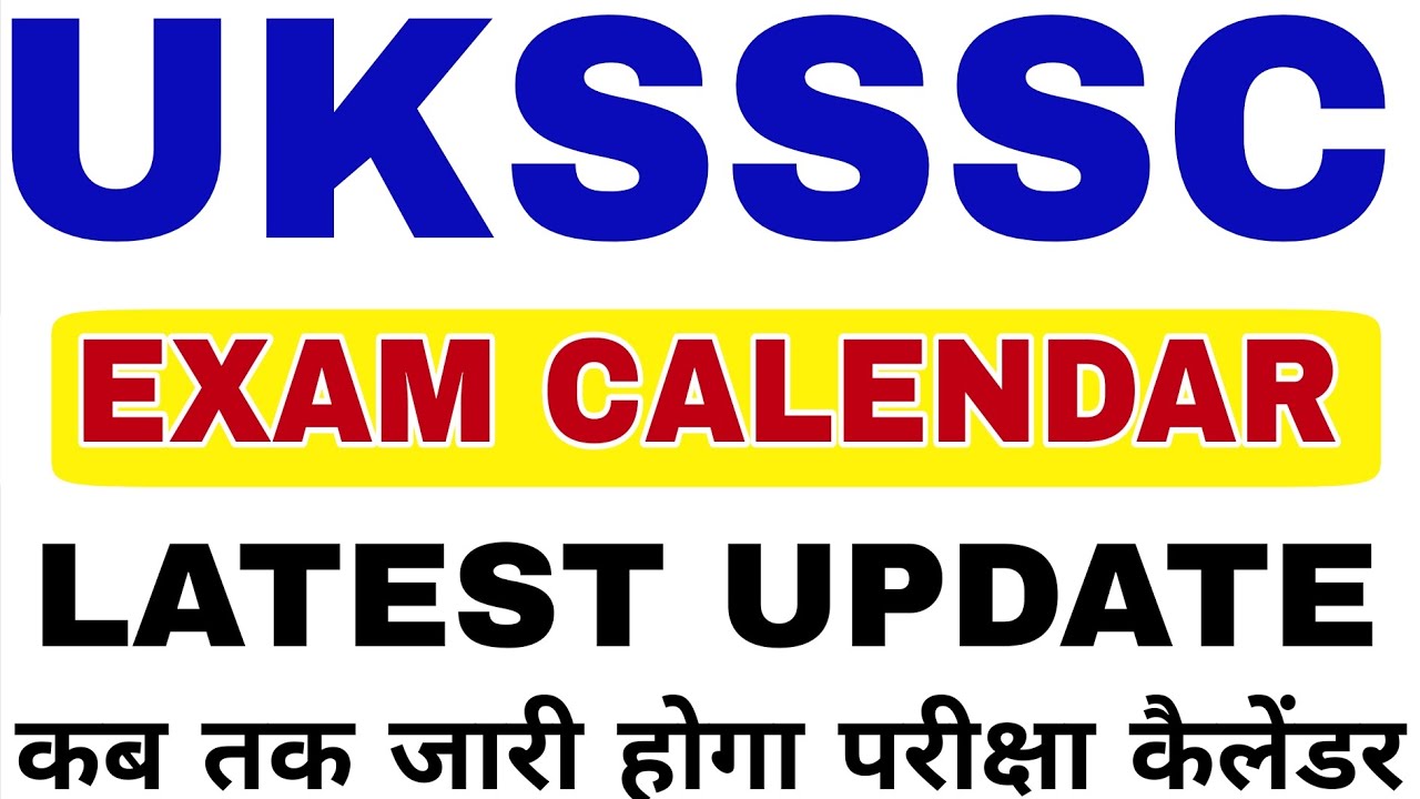 UKSSSC EXAM CALENDAR 2026 | UKSSSC NEW EXAM CALENDAR | UKSSSC LATEST UPDATE | HINDI GK TRICKS