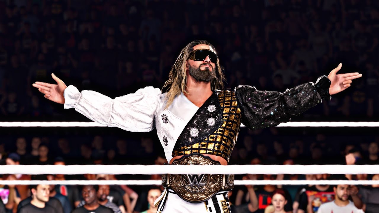 ⭐ WWE Clash In Paris: Fatal 4 Way Seth Rollins, CM Punk, Jey Uso y LA Knight