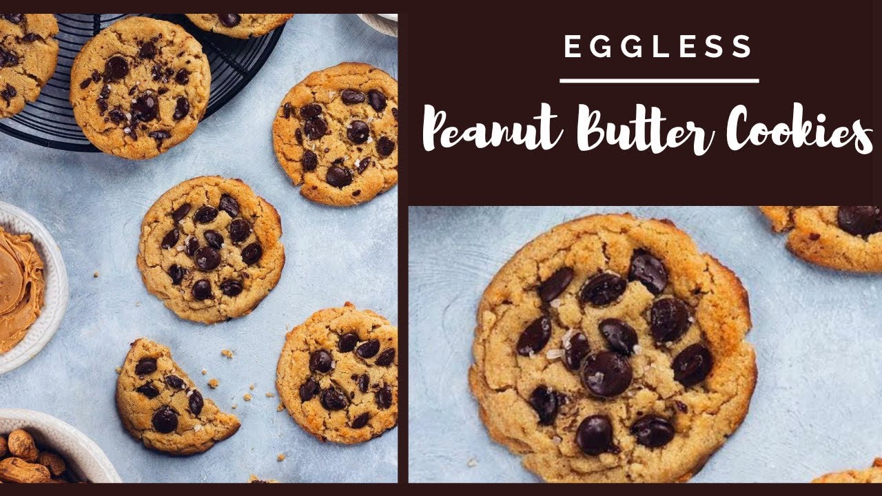 Eggless Peanut Butter Cookies | in HINDI, एग्ग्लेस पीनट बटर कुकीज़