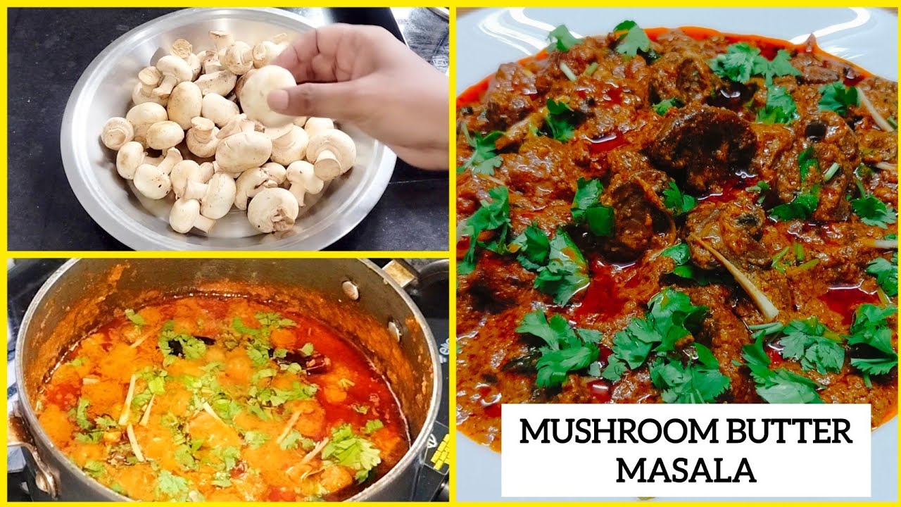 Mushroom Butter Mehra Cooking | मशरूम सब्जी