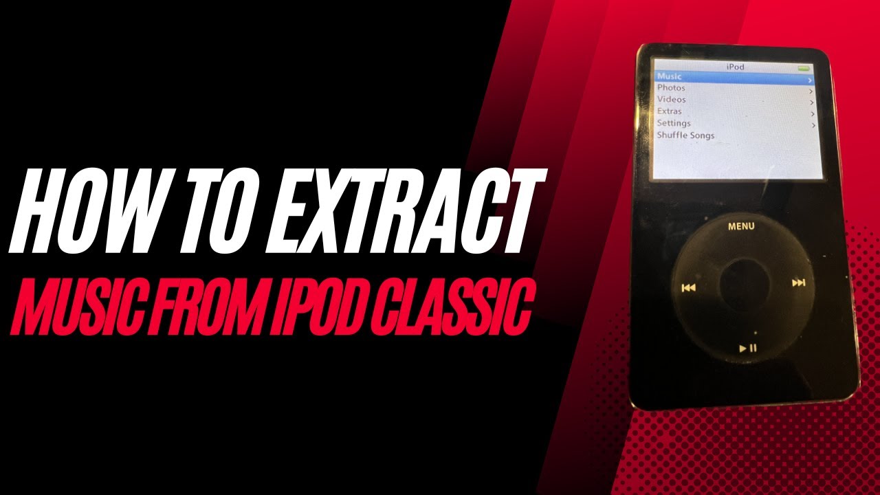 Как извлечь музыку из iPod Classic