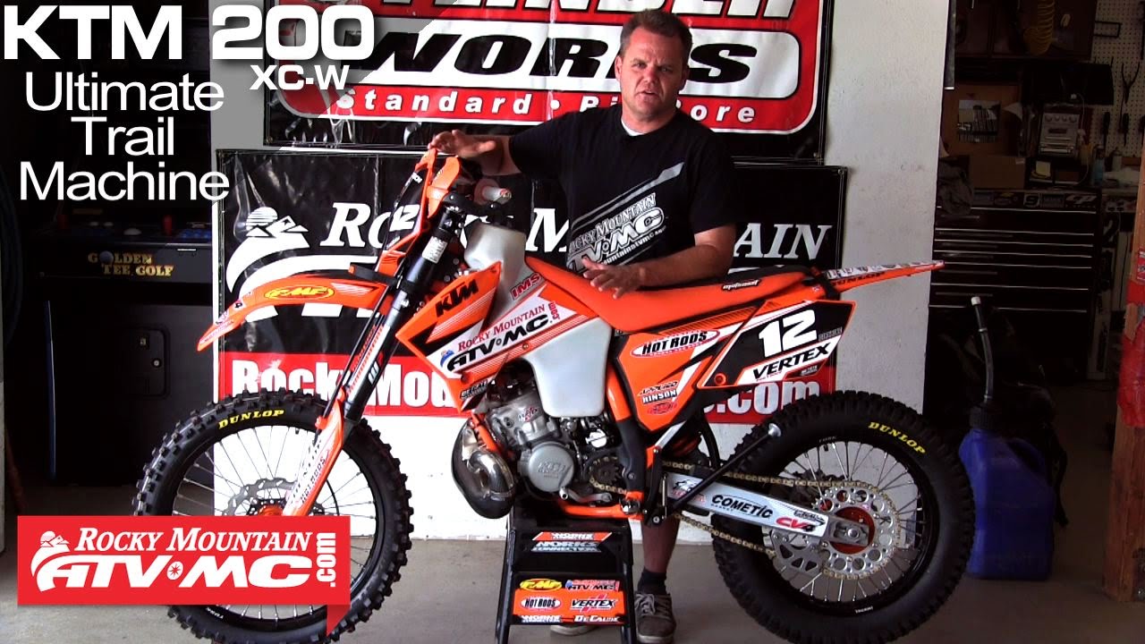KTM 200 XC-W | Building the Ultimate Trail Machine