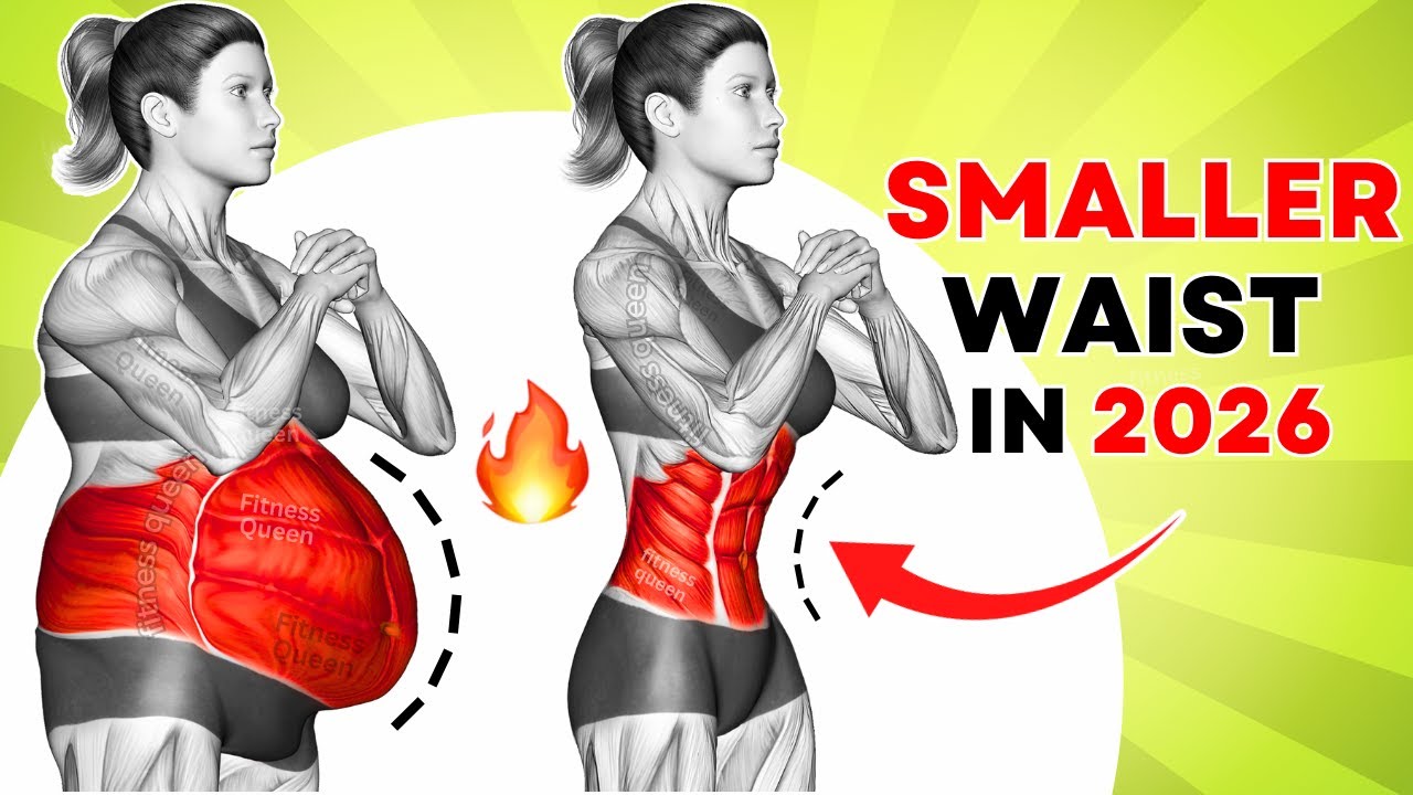 Over 50? ➜🔥SMALLER WAIST & FLAT BELLY - Workout 2026🔥30 Min Standing🔥Lose Belly Fat🔥NO JUMPING🔥