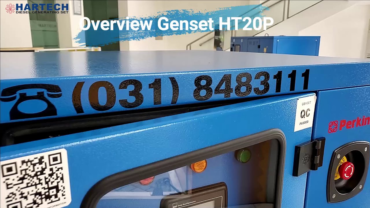 Hartech genset surabaya PERKINS 20KVA SILENT Type