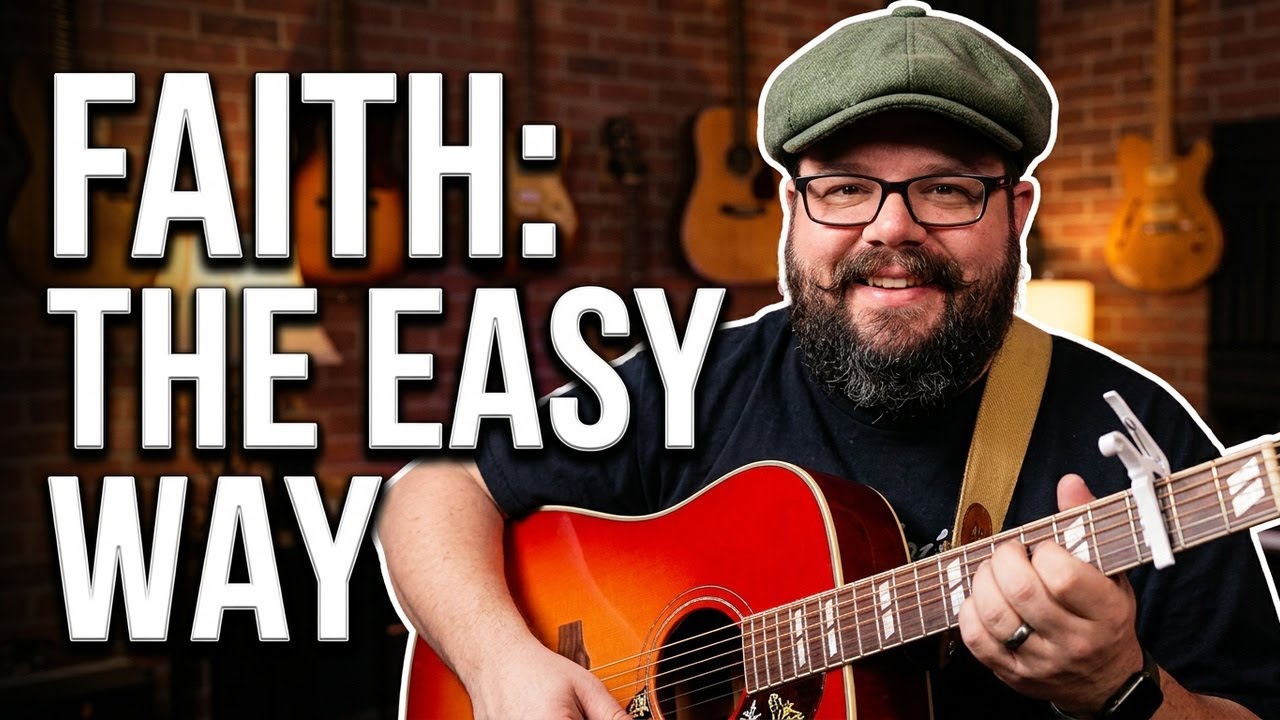 This Simple Trick Makes Faith SO Easy on Guitar