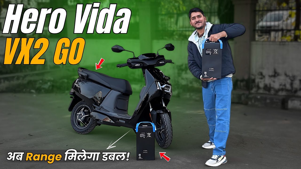 2026 New Hero vida Go Electric  - New updates, Range!!😱|| Features review @bikeshunt