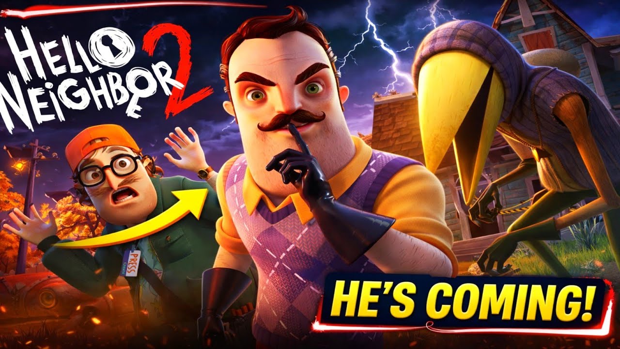 Hello Neighbor 2 Explained in Hindi 😨 | Full Story, Secrets & Ending