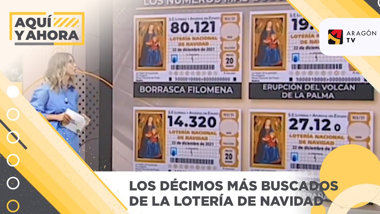 ¿Cuáles son los décimos de Lotería de Navidad más buscados?