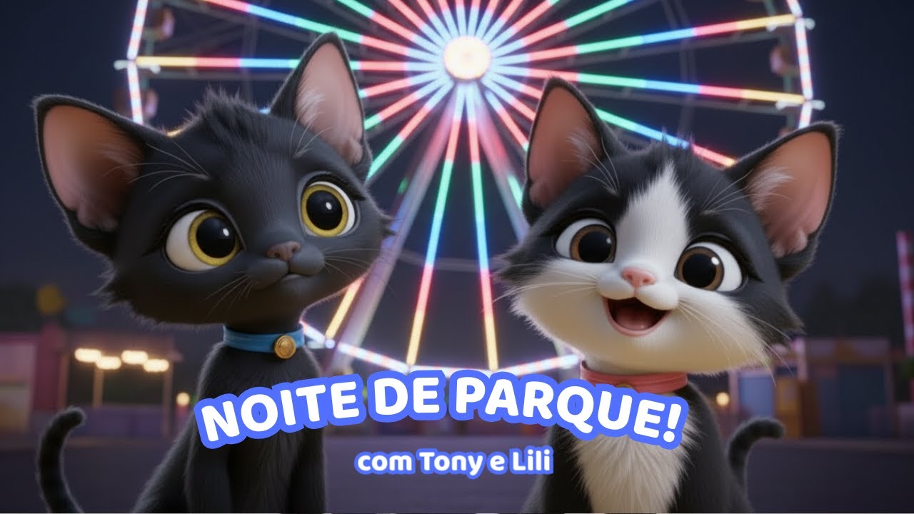 Noite no parque, com Tony e Lili! 🎡 | Música infantil