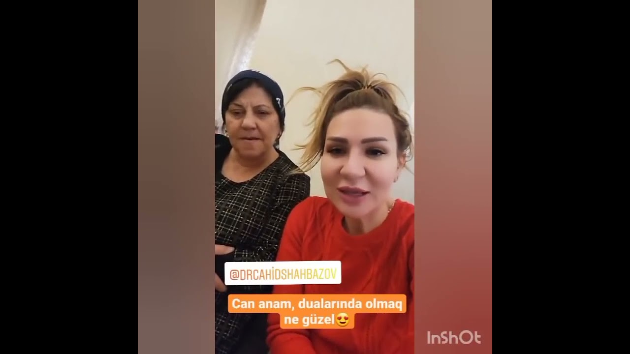 Psixoloq Narınc R&uuml;stəmova qaynanası ilə video paylaşdı