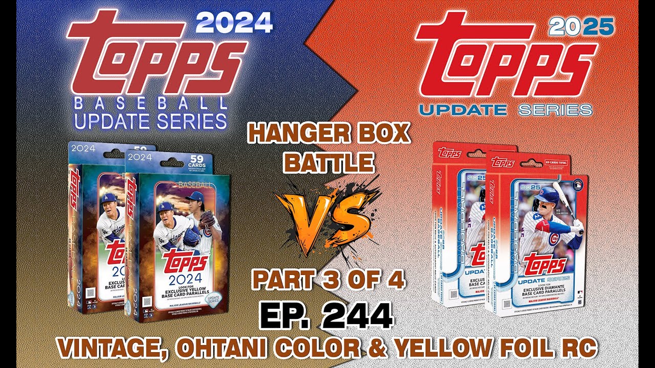 Part 3 of 4: Hanger Box Battle - 2024 Update Vs 2025 Update! Ohtani Color!