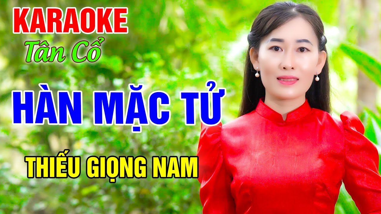 Tổng Hợp Karaoke Tân Cổ | HÀN MẶC TỬ | Song Ca Với Công Linh | Beat Thiếu Kép 2024