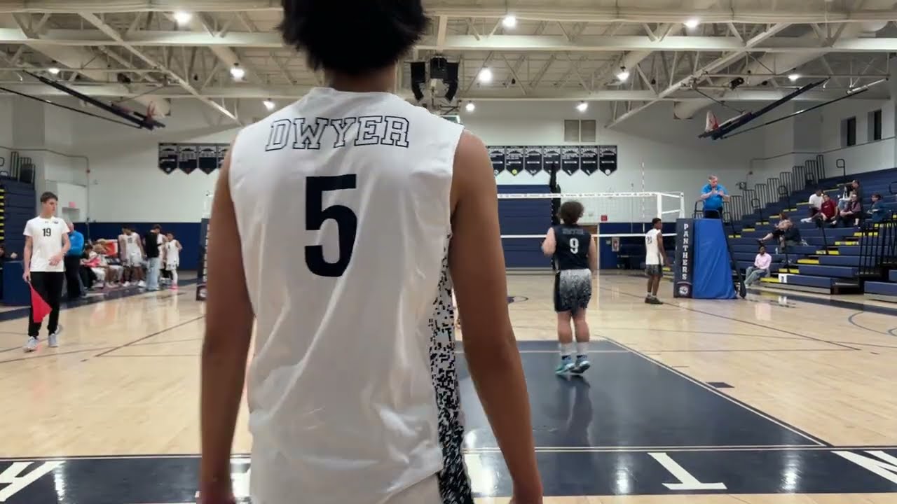 Dwyer vs Palm Beach Central boys volleyball set 3