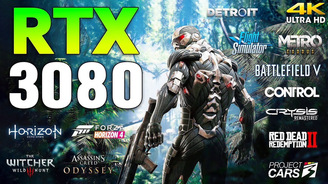 GeForce RTX 3080 Test in 12 Games l 4K l