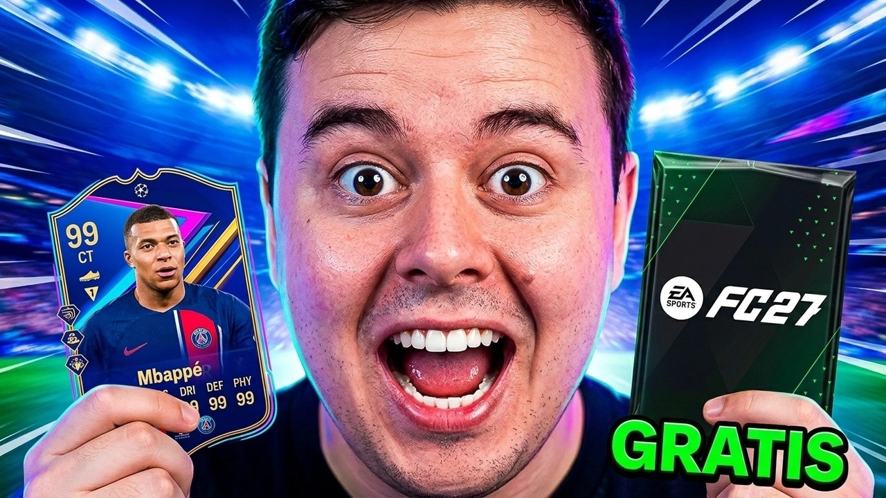 CORRE!! ASI Y GRATIS CONSIGUES SOBRES PARA FC27 Y LOS NUEVOS SBC Y EVO OBLIGATORIOS DE 99!!!
