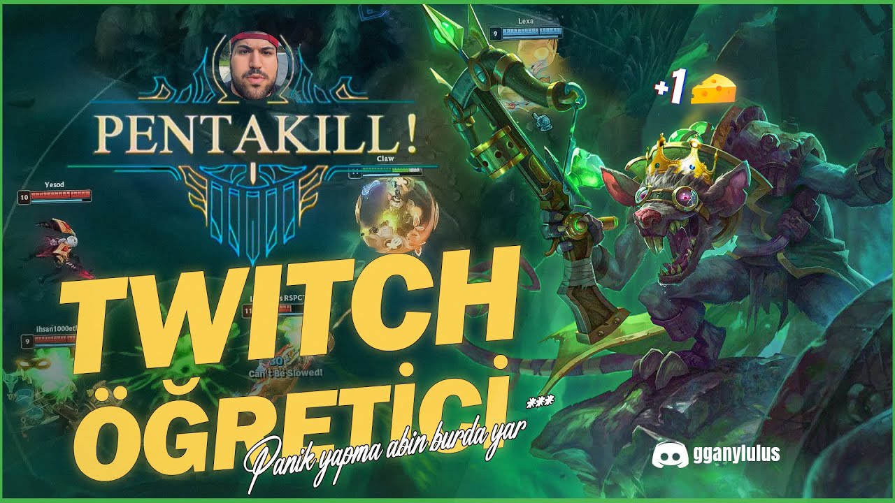TWITCH REHBERİ PT1 - PANİK YAPMA ABİN BURDA YARRAM | AYARLAR, SPIN  NASIL ATILIR, KITE NASIL ATILIR