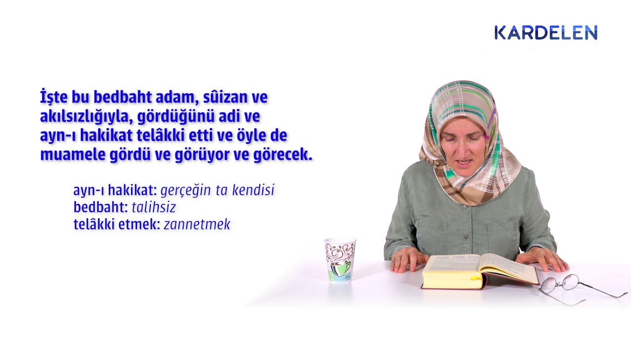 8. Söz | (3) 'Serbestliği' tercih ederek zahiren hafif, mânen ağır vaziyette giden adamın yolculuğu