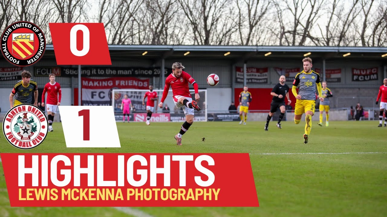 @FCUnitedMcr VS @ashtonunitedtv1184