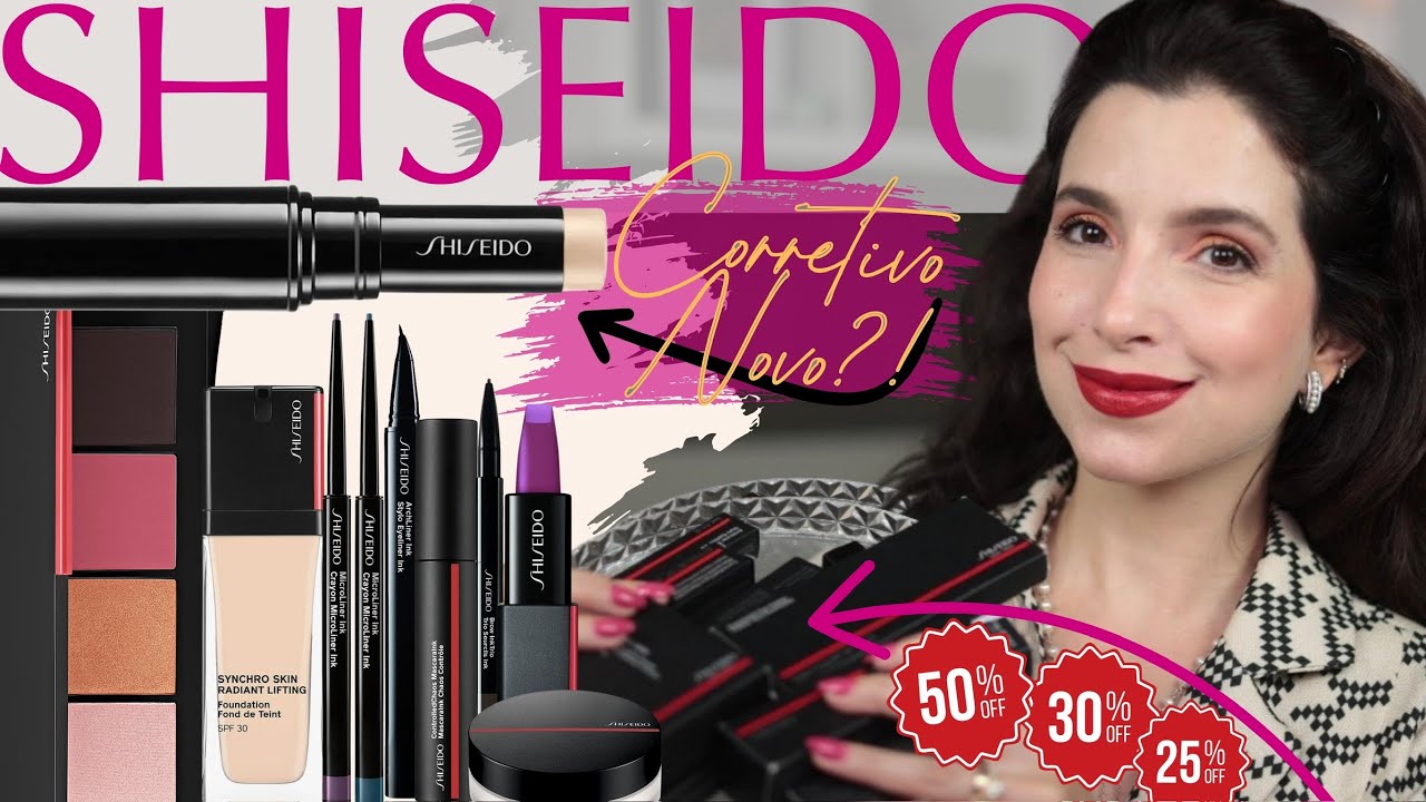 Minhas Escolhas SHISEIDO + NOVO CORRETIVO Synchro Skin Radiant Lifting!