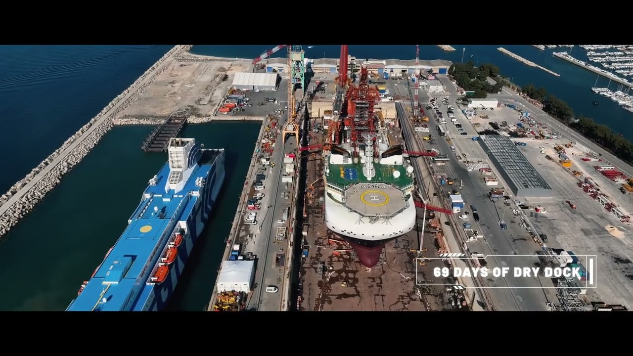Saipem Constellation: another successful project completed by Chantier Navale de Marseille