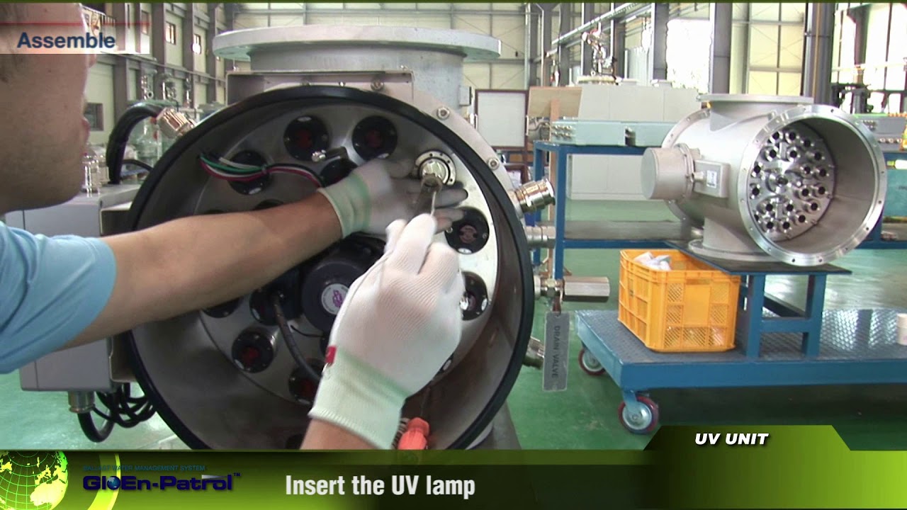 BWTS UV 램프 교체_BWTS UV lamp replacement