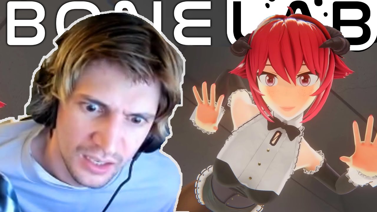 xQc Reacts to BONELAB