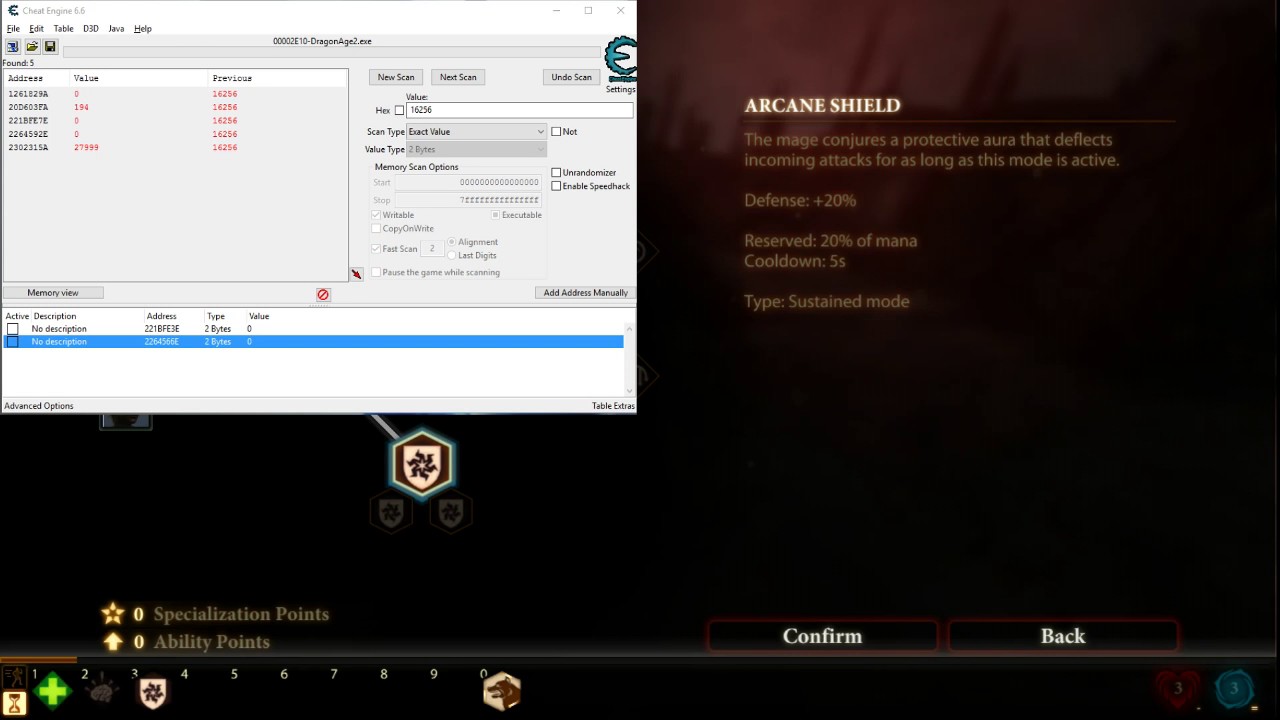 Dragon Age 2 Cheats Money Skills Attributes