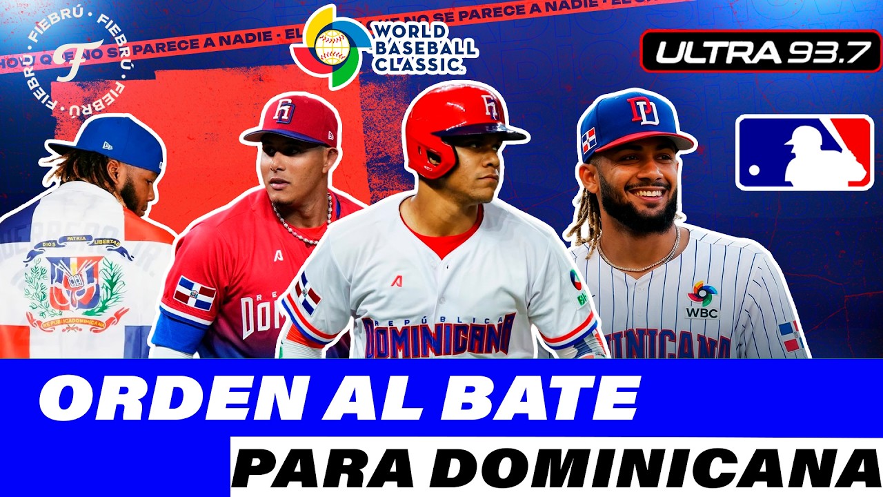 ¿Quién va primero? 😳 Construimos el lineup dominicano del Clásico ⚾🔥