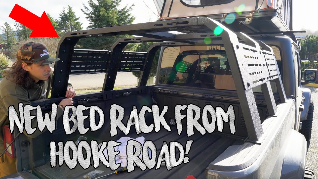 Jeep Gladiator Overland Bed Rack from Hooke Road!