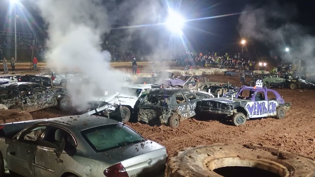 Midway speedway derby 11-8-25 stock V8 full-size class 