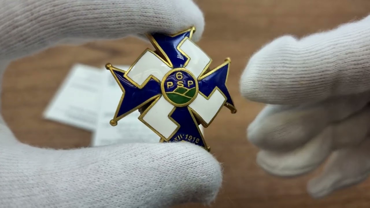 II RP. Odznaka 6 Pułk Strzelc&oacute;w Podhalańskich, Sambor - RZADKOŚĆ
