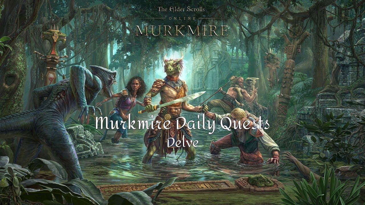 Elder Scrolls Online Daily Quests: Murkmire - Delve | No commentary