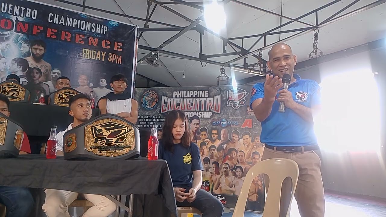 Philippine Encuentro Championship 49 Presscon (Part 1)