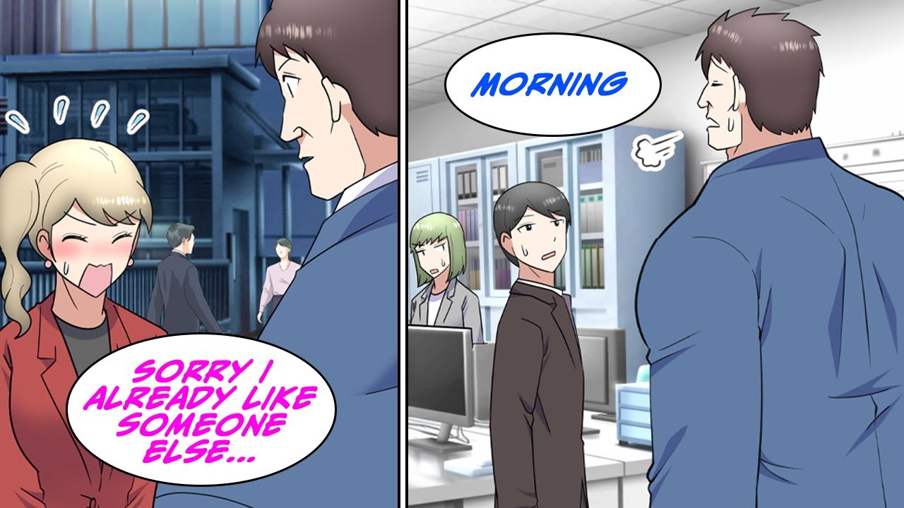 The hot receptionist from work asked me out, and I said no [Manga Dub]