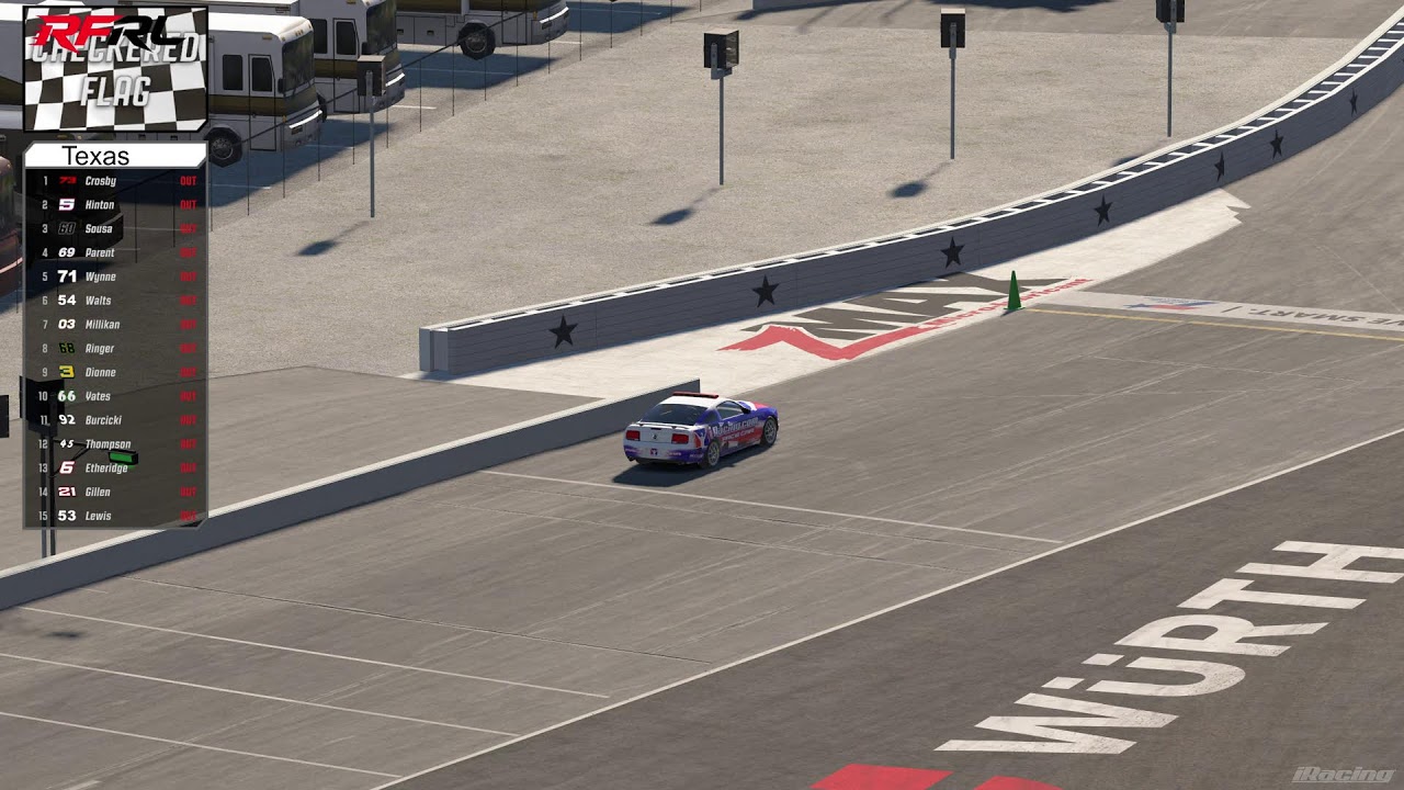 RFRL O'Reilly Series | Season #1 Race #10 From Texas | iRacing