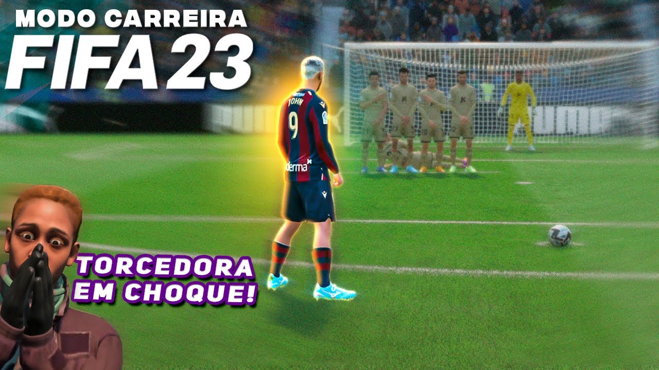 A COBRANÇA DE FALTA PERFEITA | MODO CARREIRA JOGADOR #21 - FIFA 23